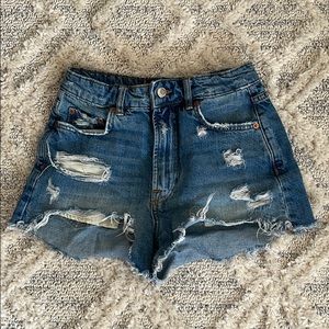 Zara denim shorts
